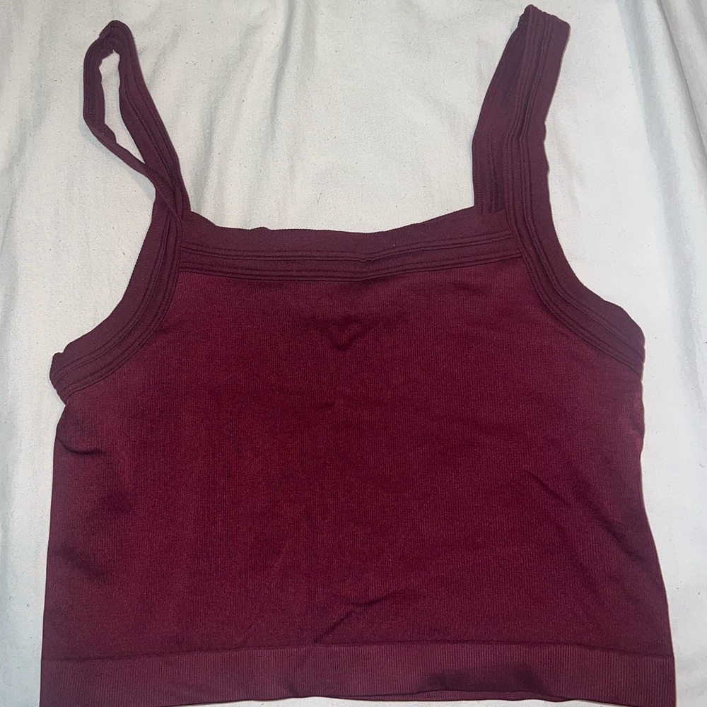 Urban Outfitters Out From Under Tank Top, Maroon